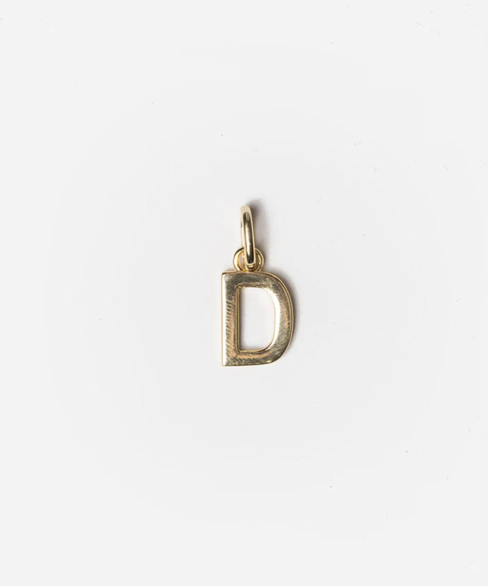 Letter Hat Charm