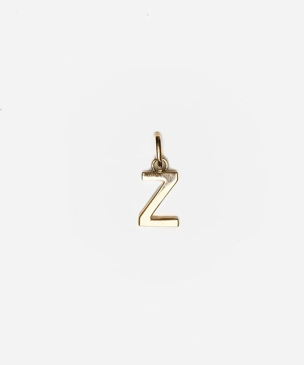 Letter Hat Charm