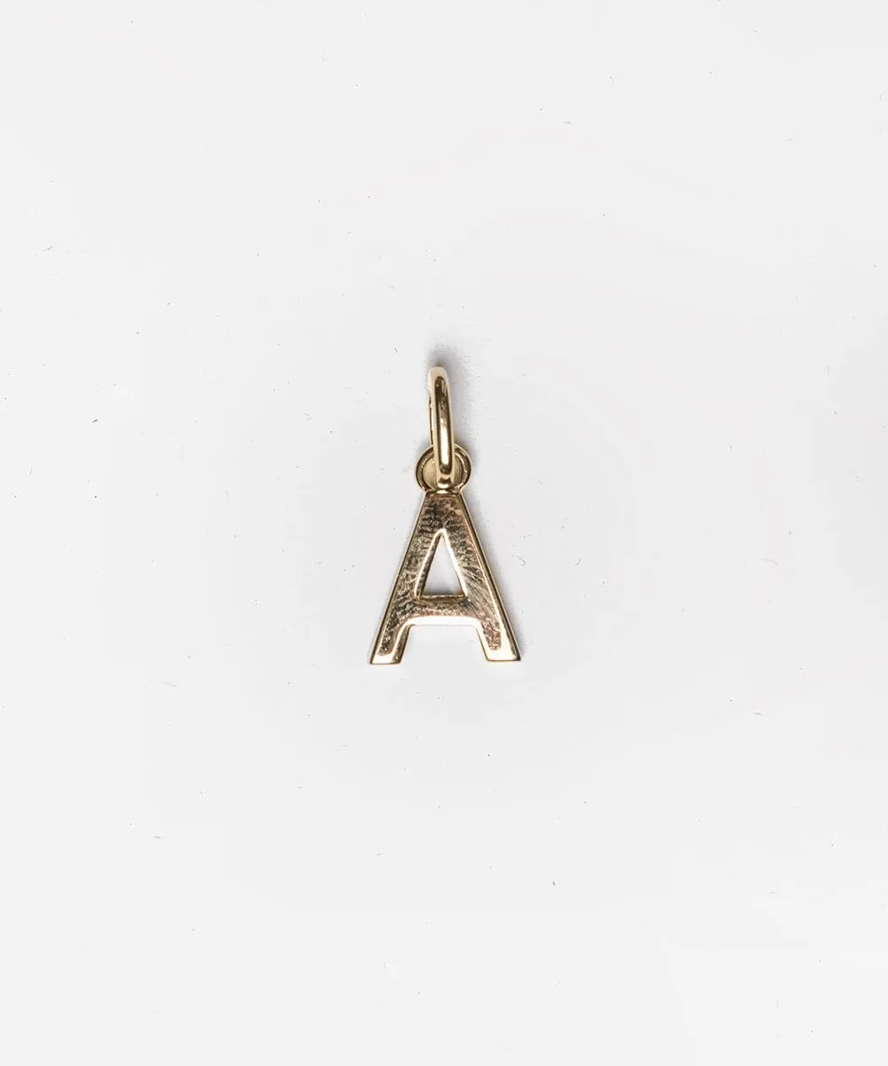 Letter Hat Charm