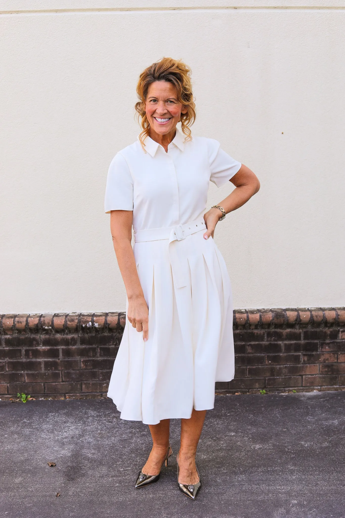 Lilliana Pleated Dress