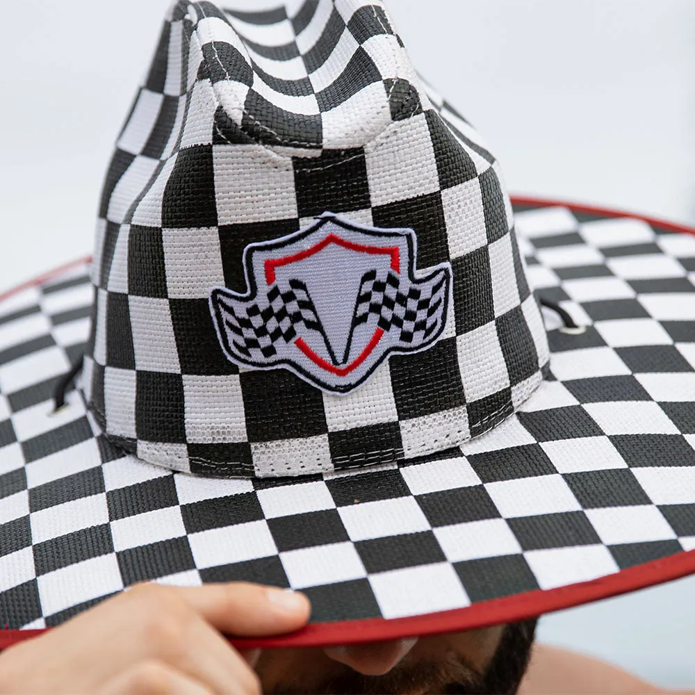 Limited Edition Keys Straw Hat | Race Day