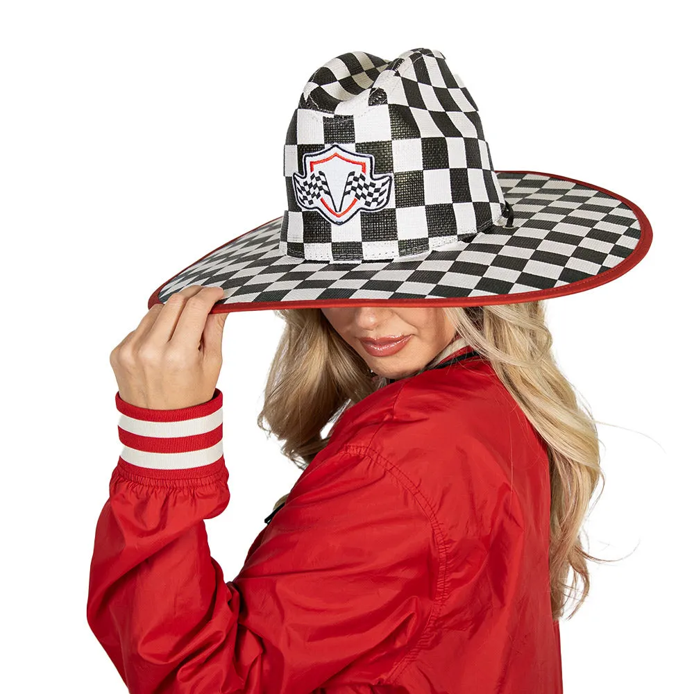 Limited Edition Keys Straw Hat | Race Day