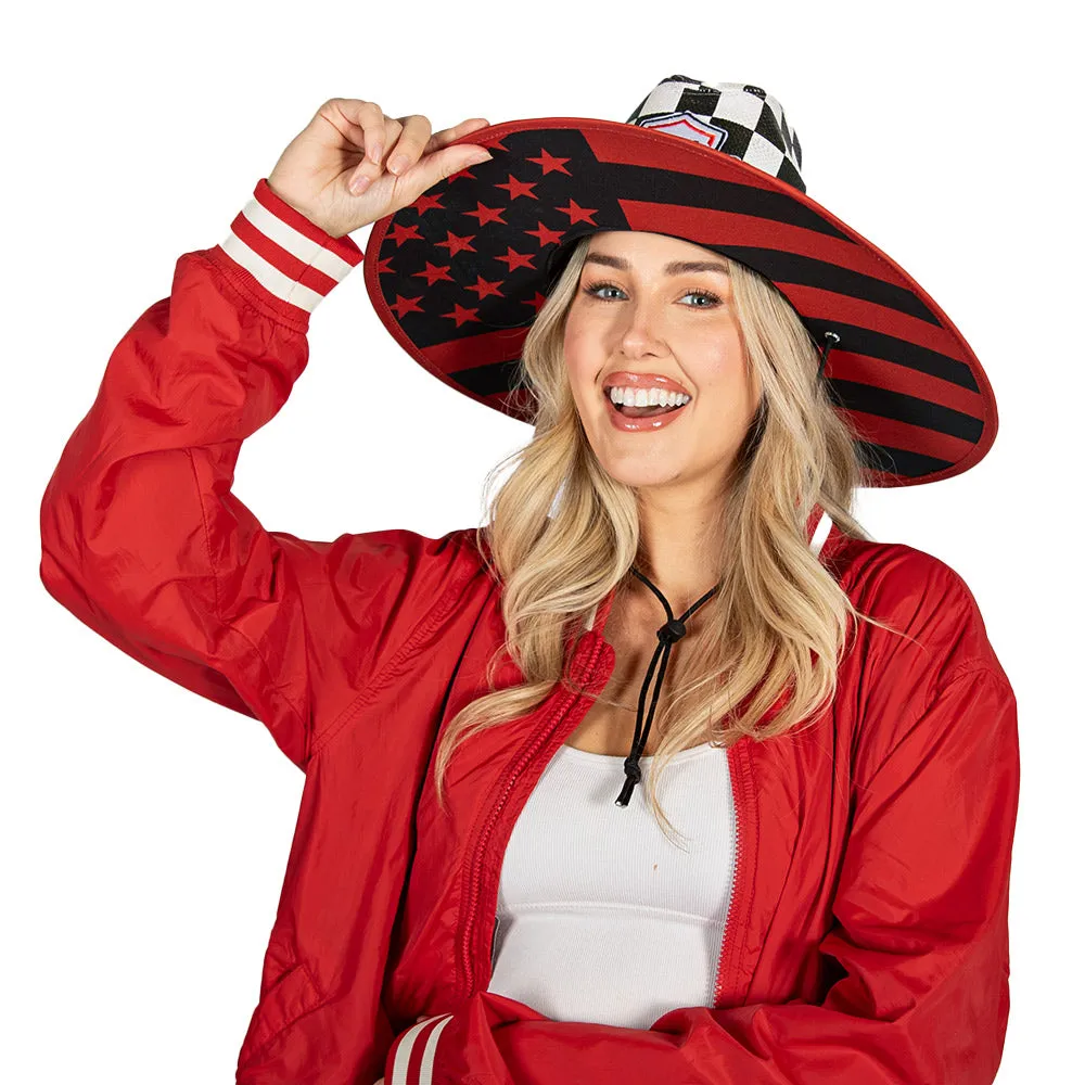 Limited Edition Keys Straw Hat | Race Day