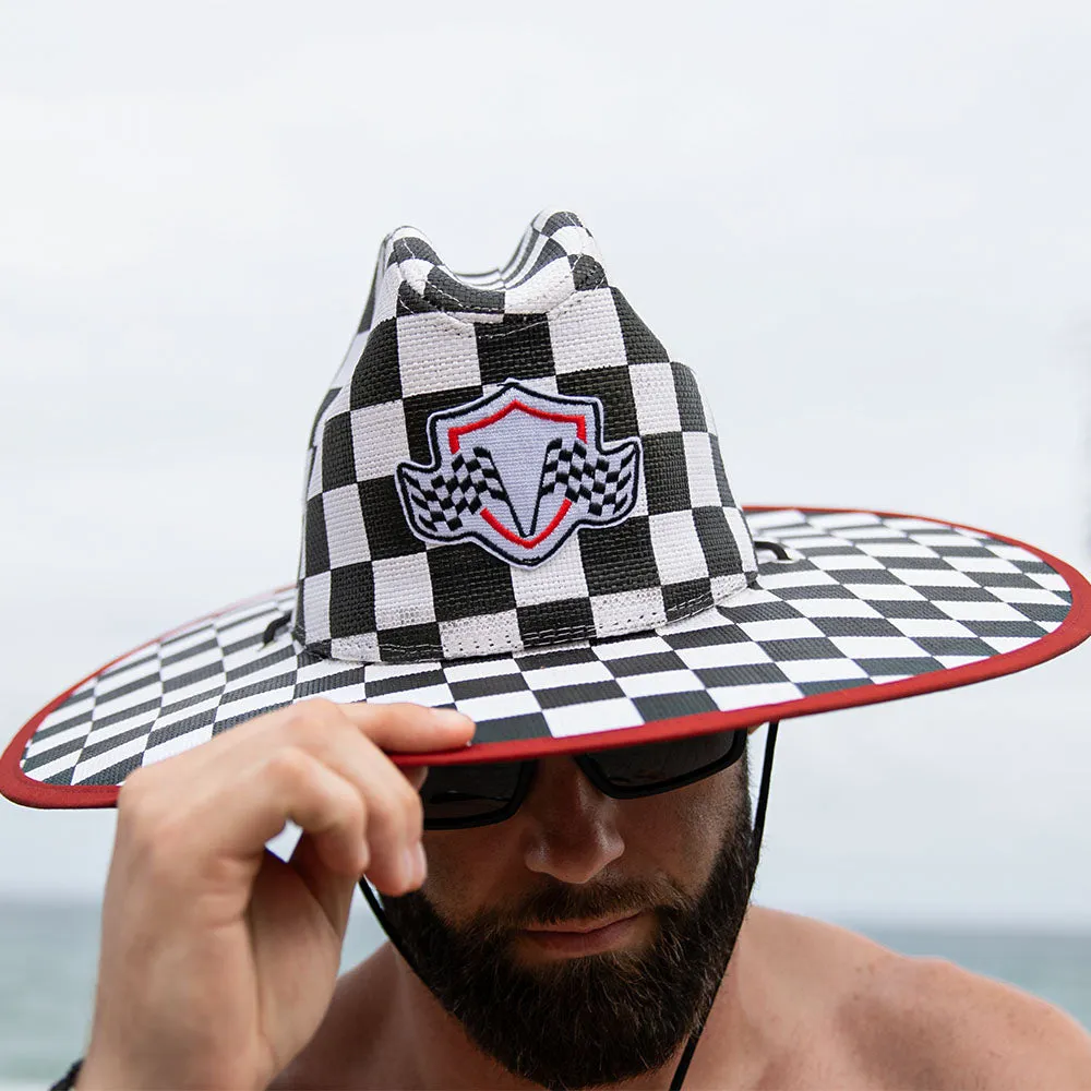 Limited Edition Keys Straw Hat | Race Day