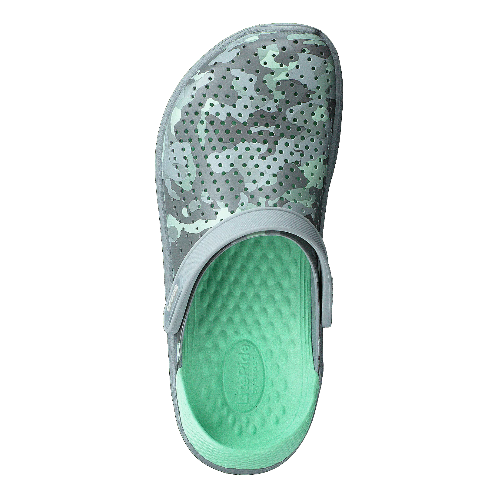 Literide Printed Camo Clog Neo Mint/light Grey