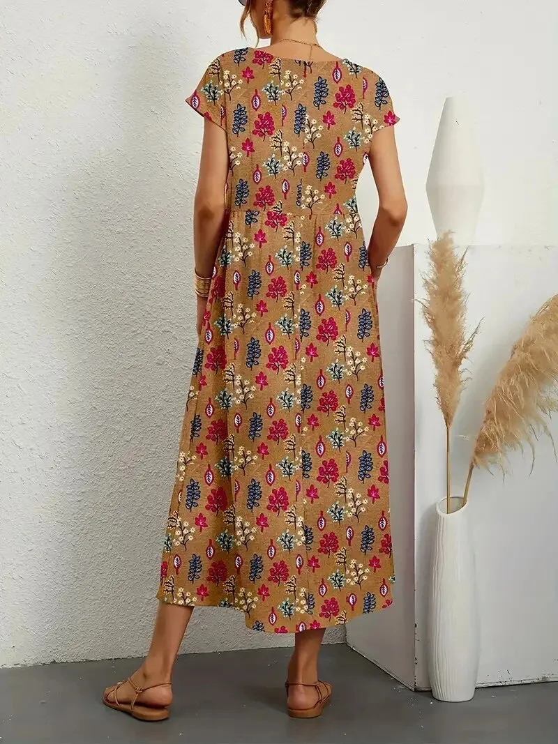Livia – Elegant Floral Dress for Women
