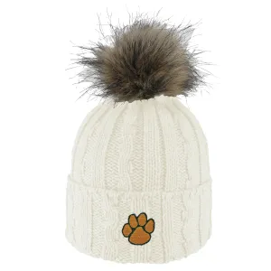 Logofit Hat with Fur Pom