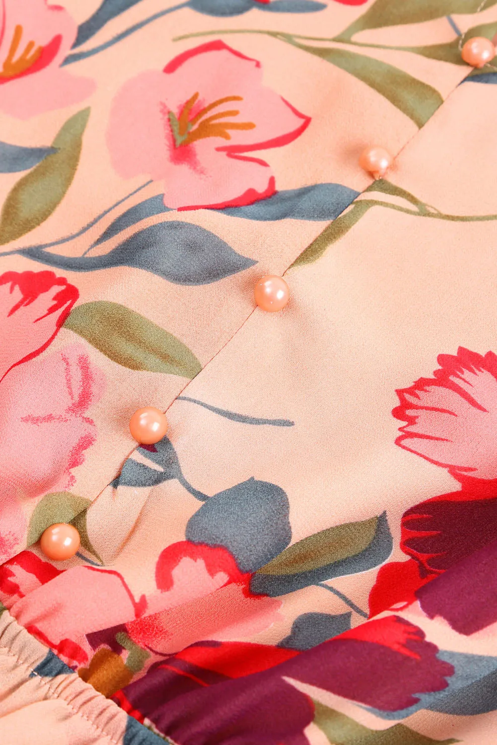 Long Sleeve Floral Dresses