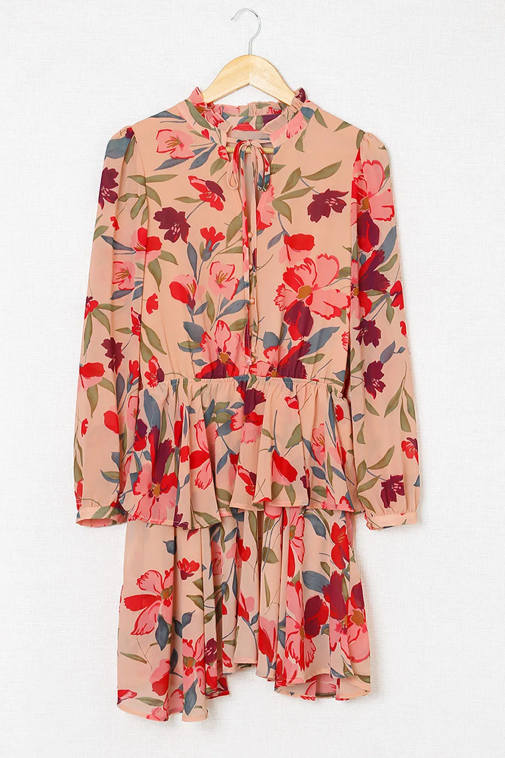 Long Sleeve Floral Dresses
