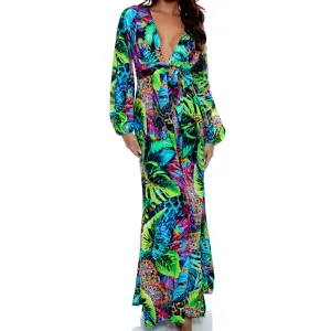 LULI'S SELVA - Belt Maxi Dress