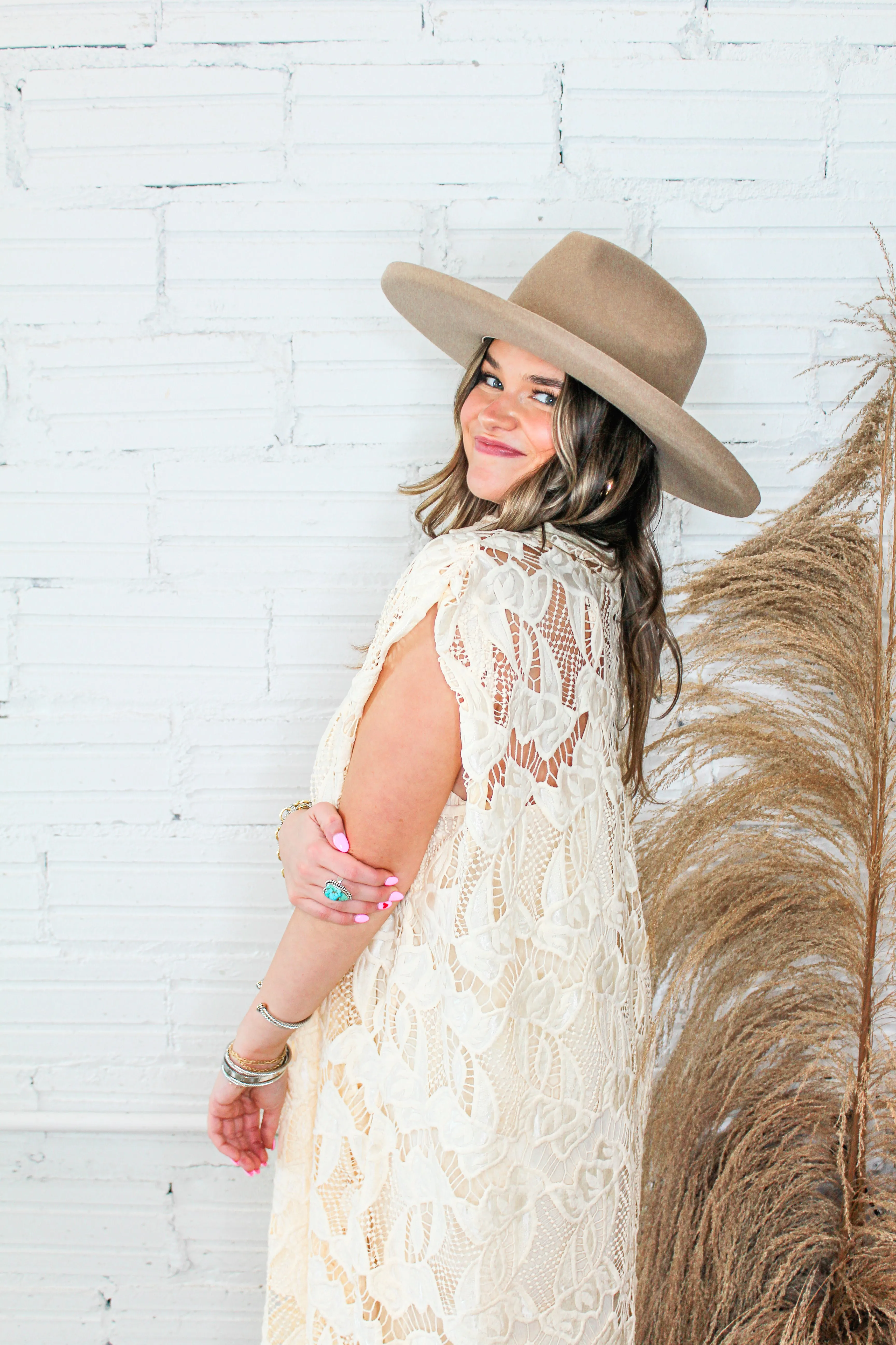 Luxury Cowgirl Dress- Ivory