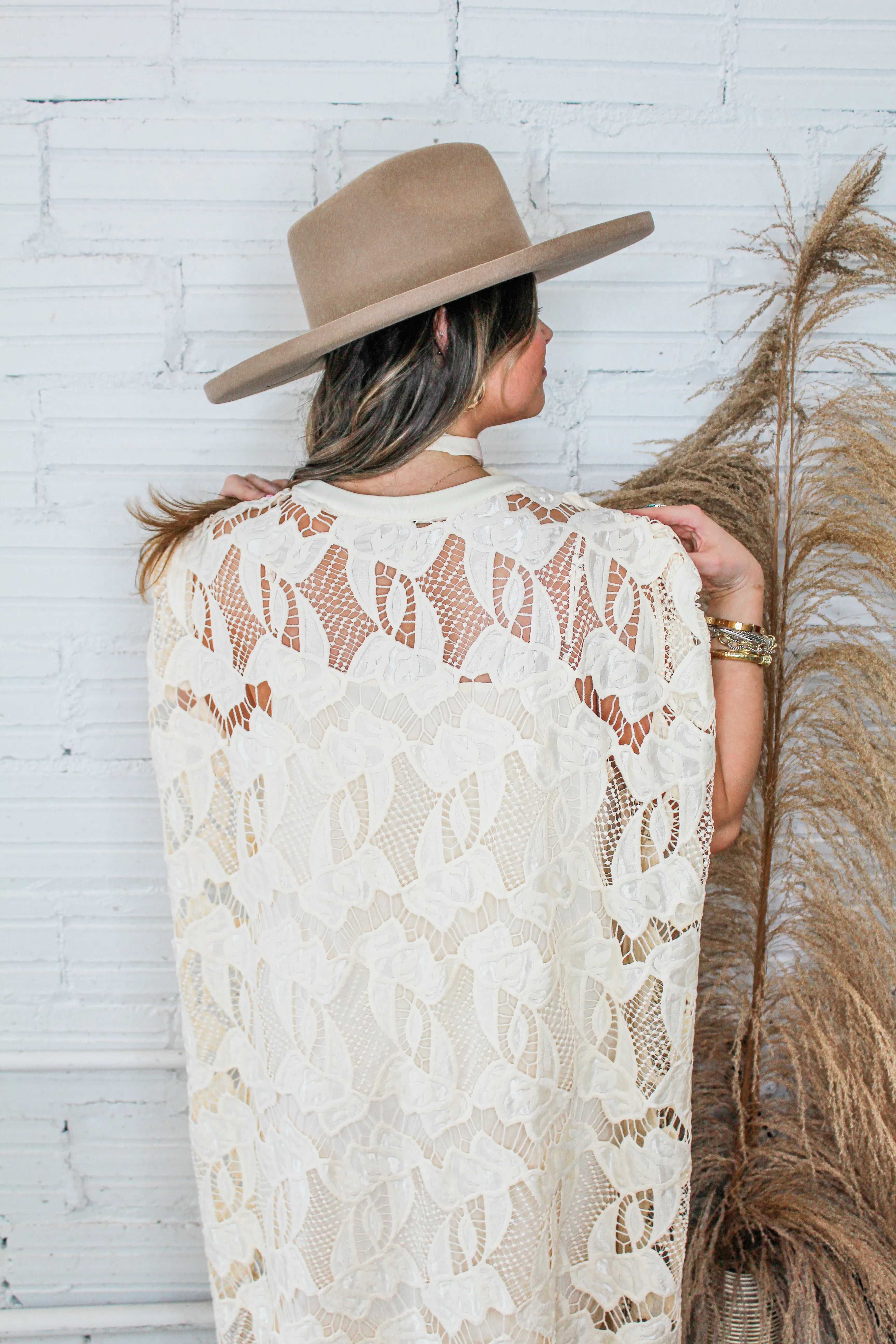 Luxury Cowgirl Dress- Ivory