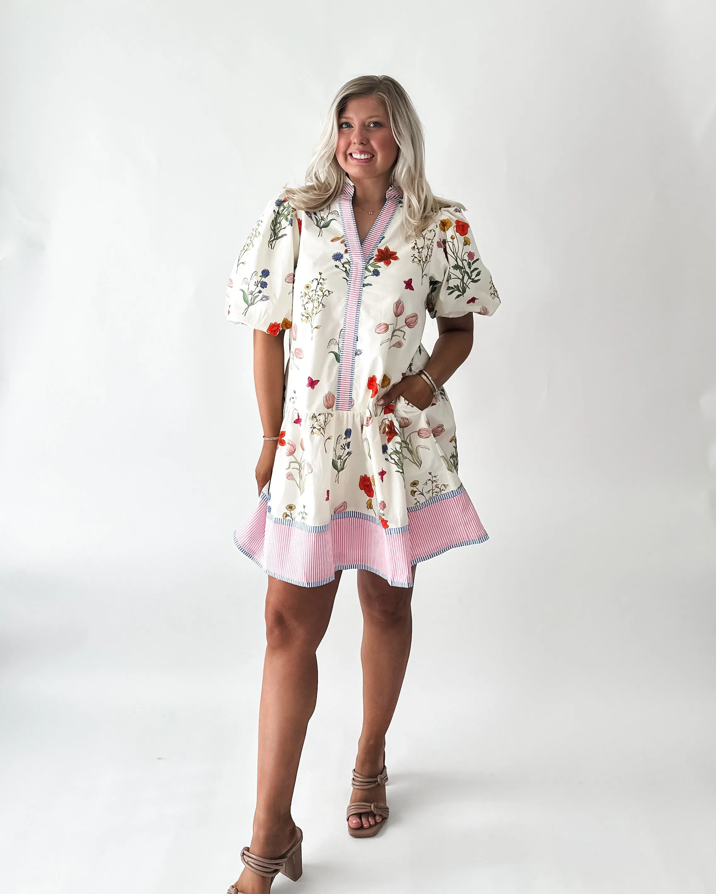 Mable Floral  Mini Dress