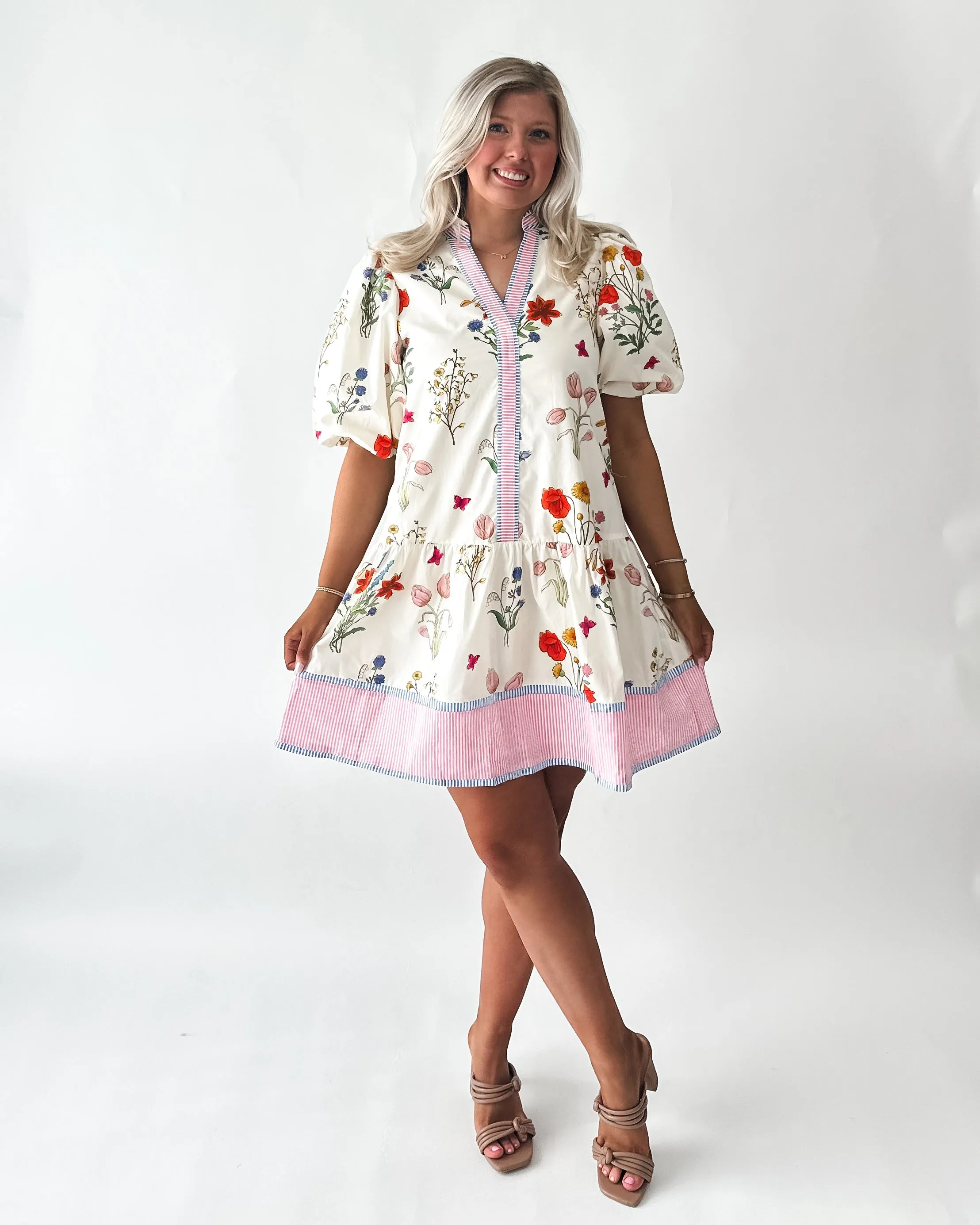 Mable Floral  Mini Dress