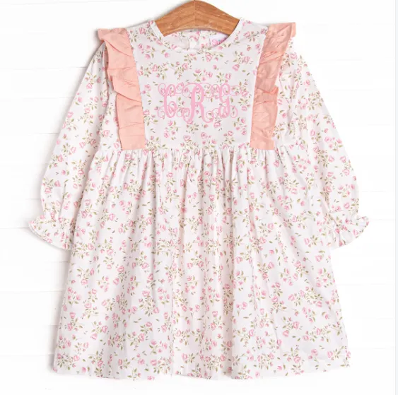 Magnolia Meadow Dress, Pink