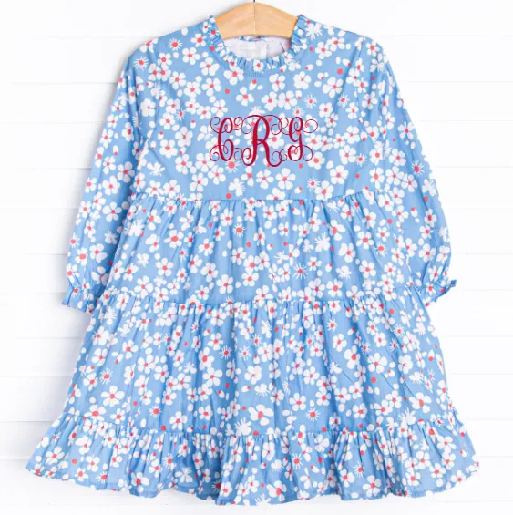 Make My Daisy Dress, Blue