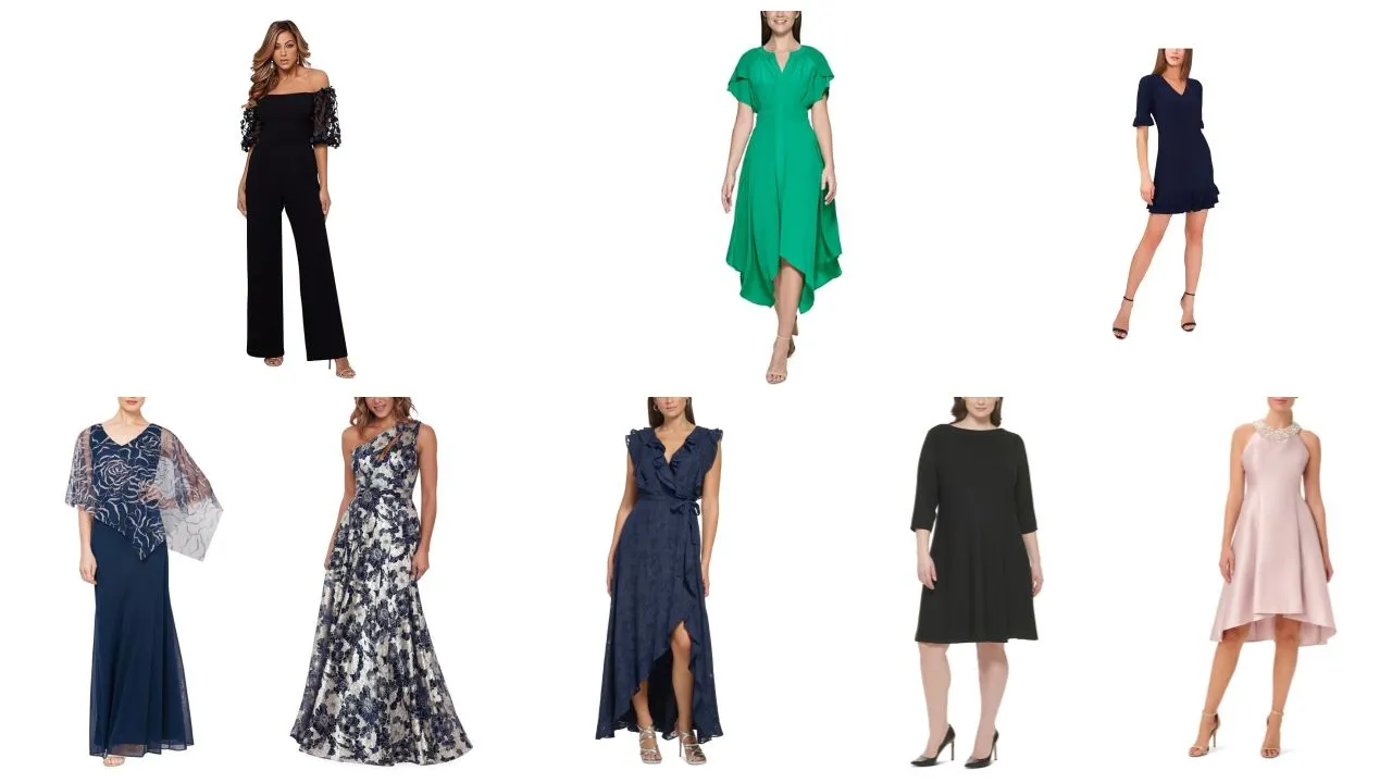 👗Manifested Designer Prom Dress Lot #4988 - Betsy & Adam, Alex Evenings, Dkny (46 units)