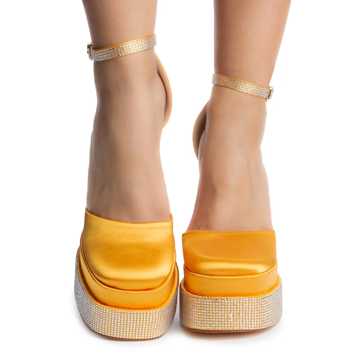 Margot Rhinestone Platform High Heel