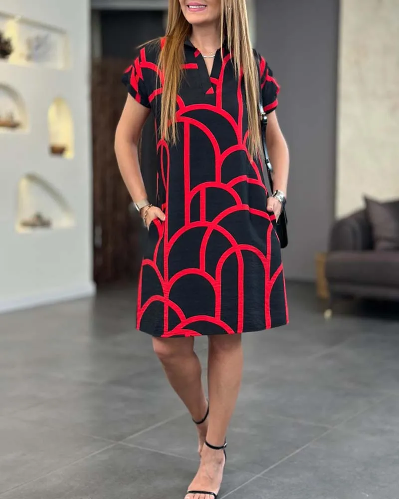 Marlowe | Dress with Short Sleeves