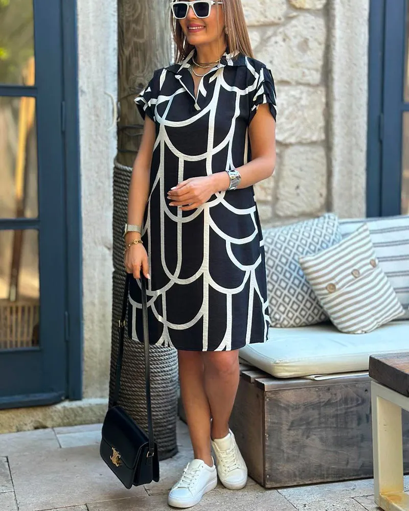 Marlowe | Dress with Short Sleeves