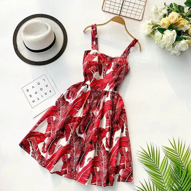 Marwin  Off shoulder ruffle Dot women's dress