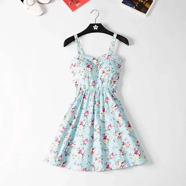 Marwin  Off shoulder ruffle Dot women's dress