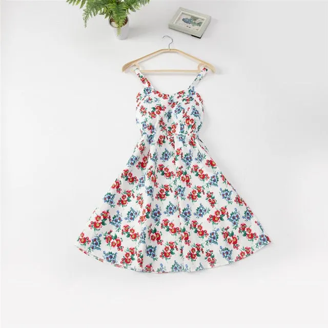 Marwin  Off shoulder ruffle Dot women's dress