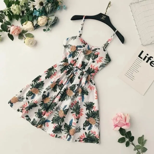 Marwin  Off shoulder ruffle Dot women's dress