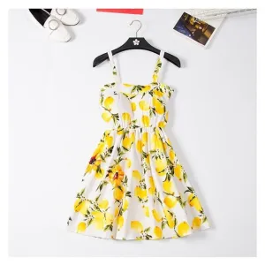 Marwin  Off shoulder ruffle Dot women's dress