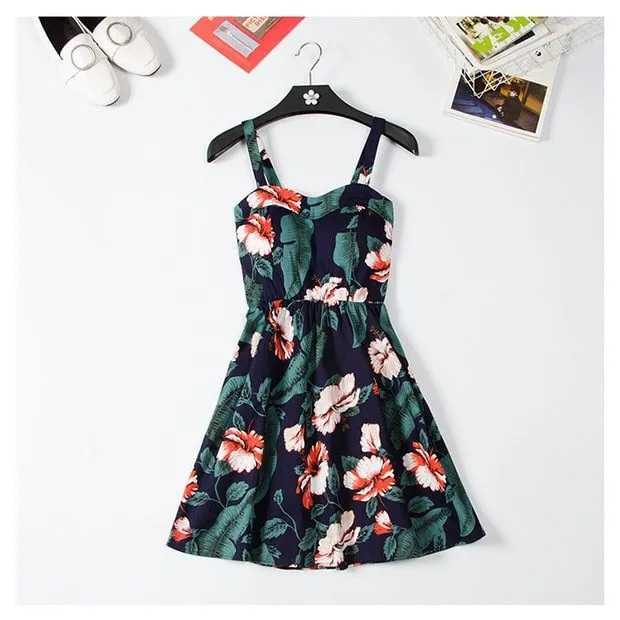 Marwin  Off shoulder ruffle Dot women's dress