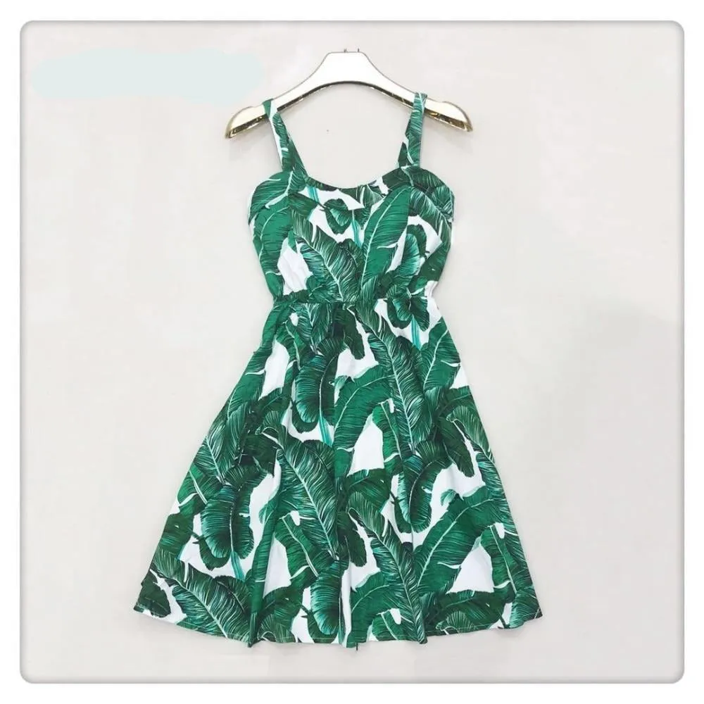 Marwin  Off shoulder ruffle Dot women's dress