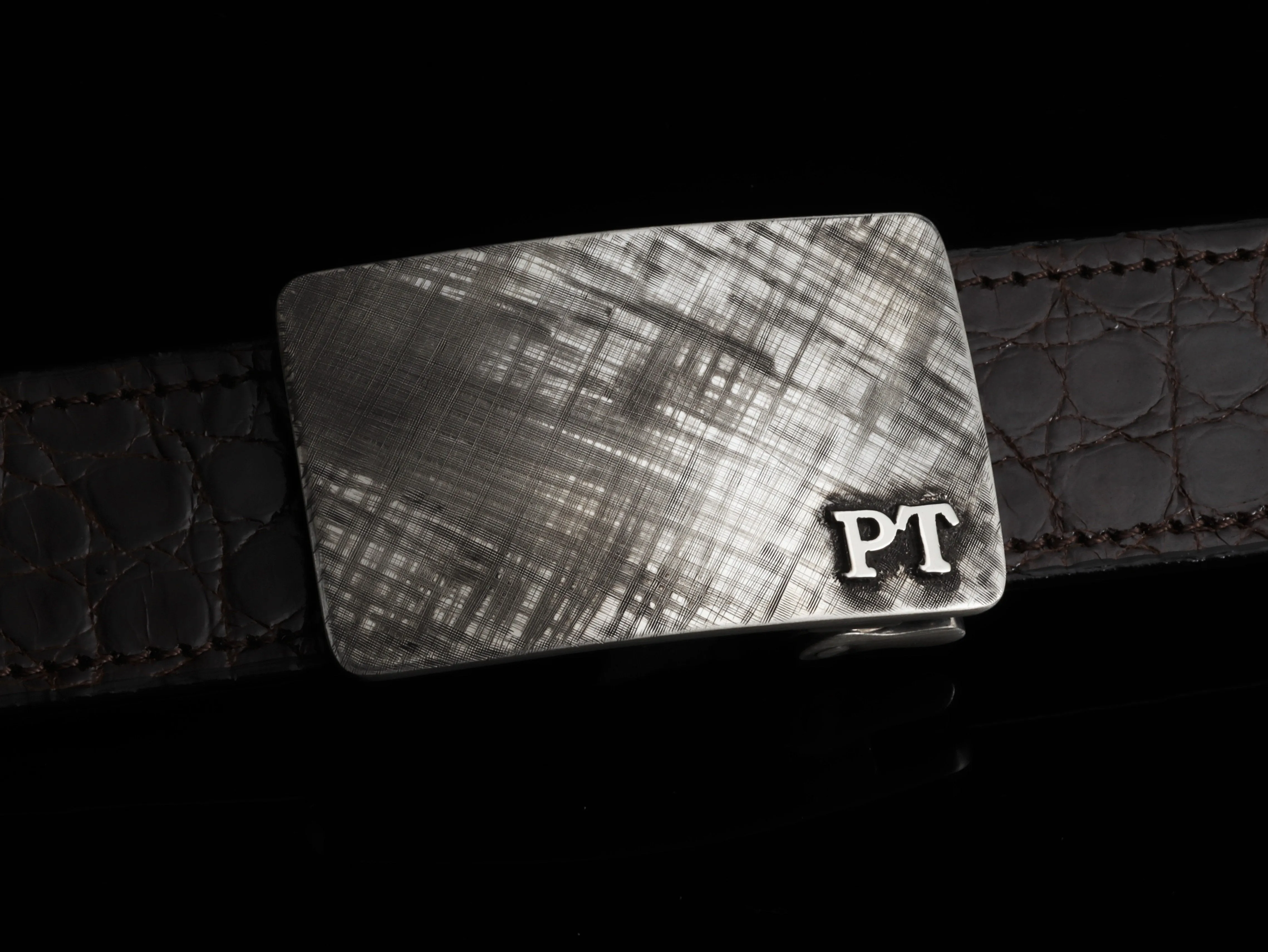 Mason Florentine With Initials, Two Sizes