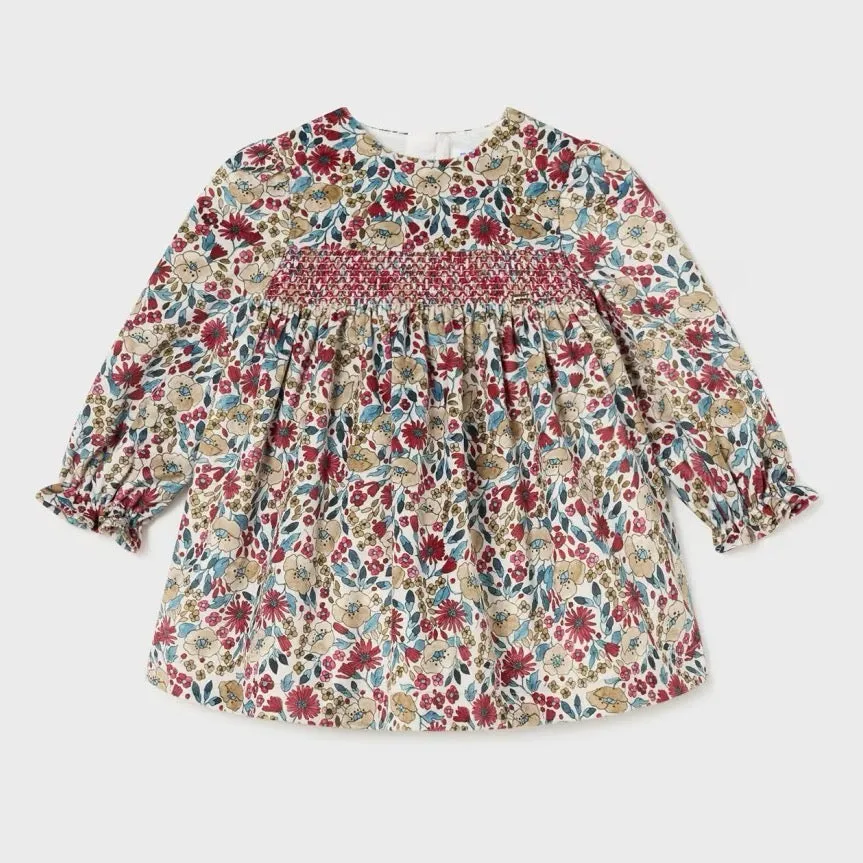 Mayoral Infant Girls Floral Dress 2913