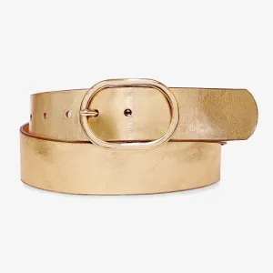 MEDORA BELT METALLIC GOLD