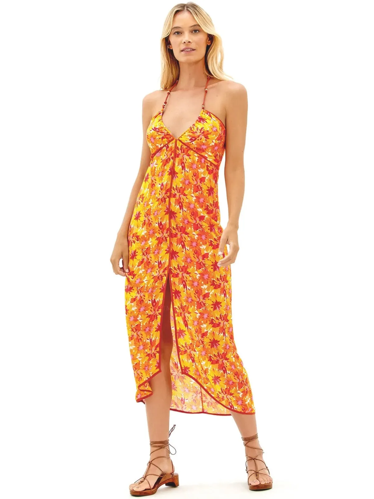 Melanie Detail Midi Dress ::RET