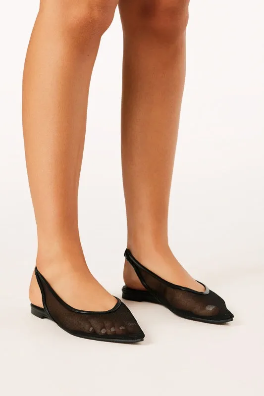 Mesh Slingback Flats (2 Color Ways)