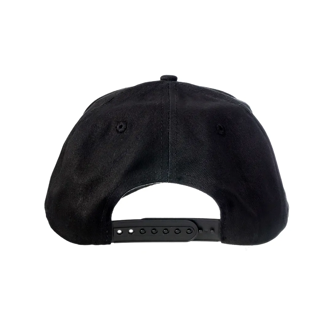 MFG A-FRAME SNAPBACK HAT - BLACK