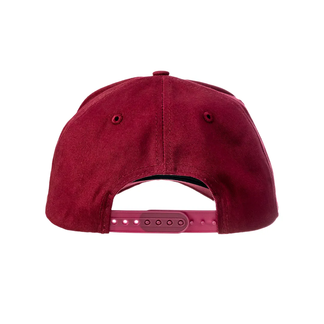 MFG A-FRAME SNAPBACK HAT - MAROON