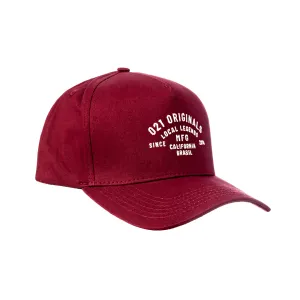 MFG A-FRAME SNAPBACK HAT - MAROON