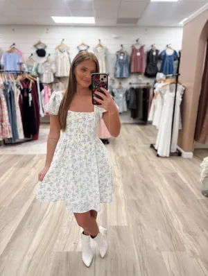 Mia Bloom Blue Dress
