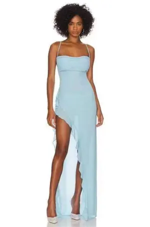 Michelle High-Slit Stylish Formal Dress