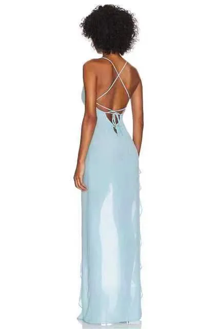 Michelle High-Slit Stylish Formal Dress