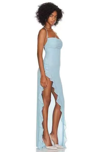 Michelle High-Slit Stylish Formal Dress
