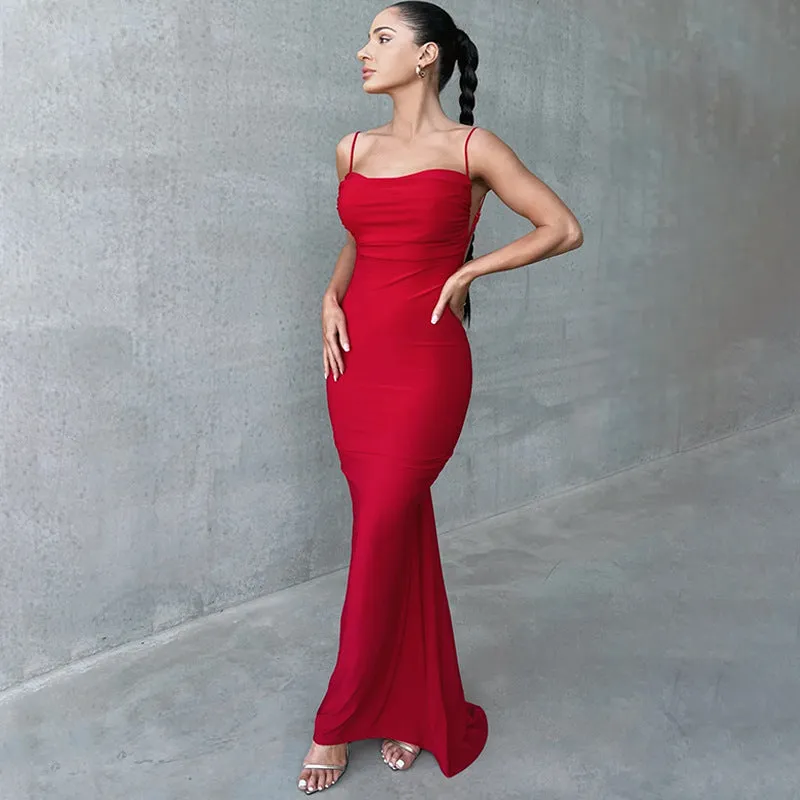 Mikayla Formal Stylish Backless Mermaid Dress