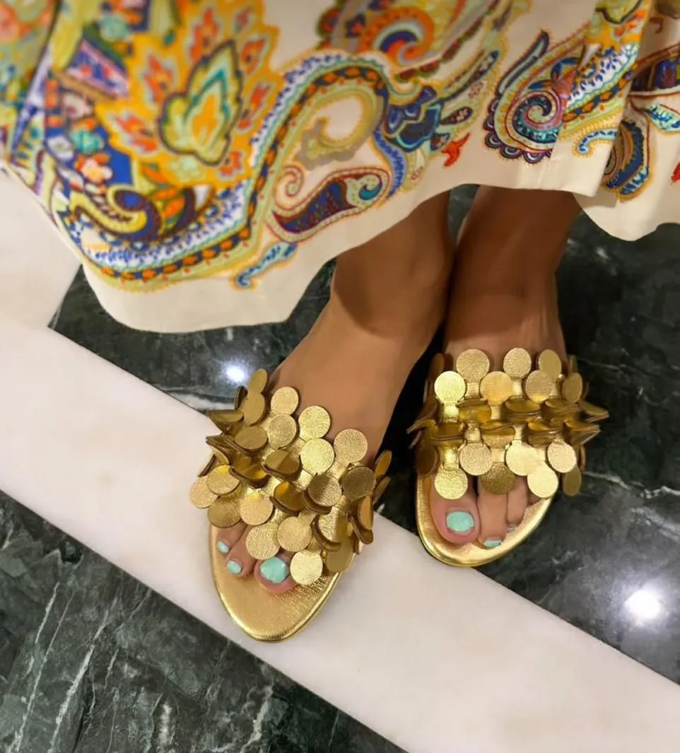 MINT GOLD FLATS