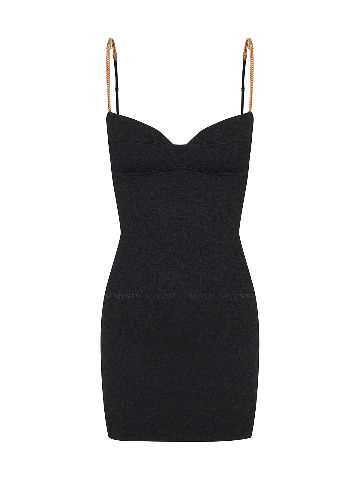Misty Detail Mini Dress ::RET