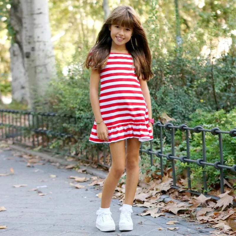 Mommy & Me  striped Dresses