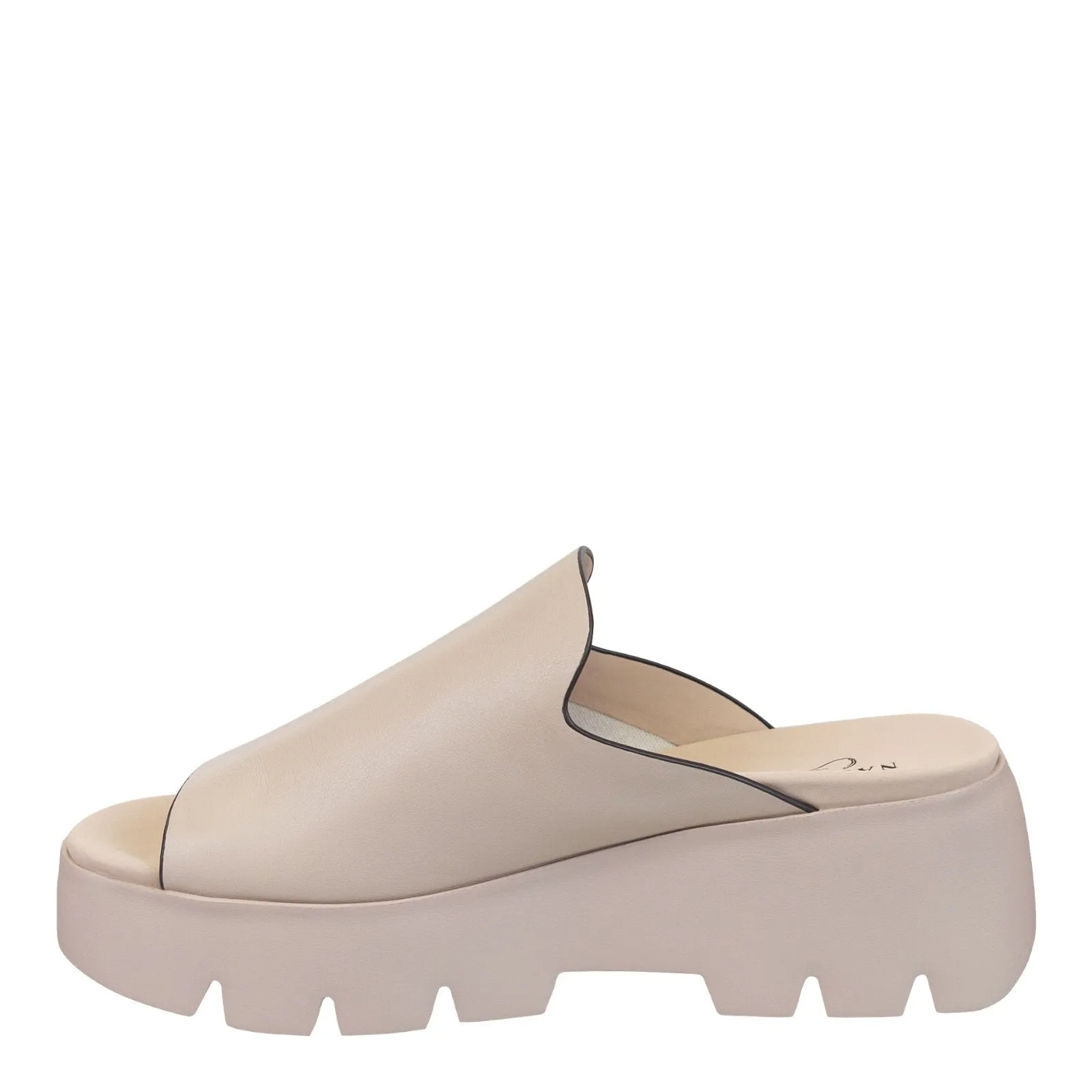 Naked Feet: DRIFT in BEIGE Platform Sandals
