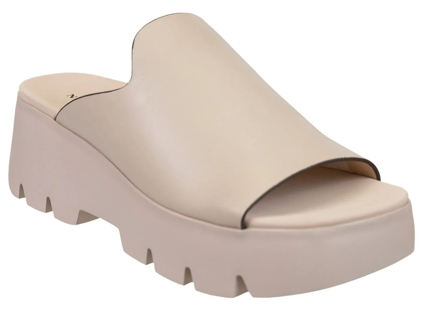 Naked Feet: DRIFT in BEIGE Platform Sandals