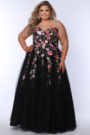 Natural Elegance BALLGOWN Black Floral